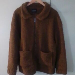 Stoosh Brown Teddy Jacket